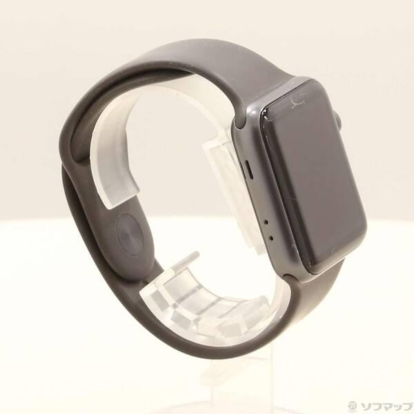 〔中古〕Apple(アップル) Apple Watch Series 3 GPS 42mm スペースグレイアルミニウムケース グレイスポーツバンド〔198-ud〕 |  | 03