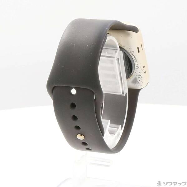 〔中古〕Apple(アップル) Apple Watch Series 2 42mm ゴールドアルミニウムケース ココアスポーツバンド〔247-ud〕 |  | 02