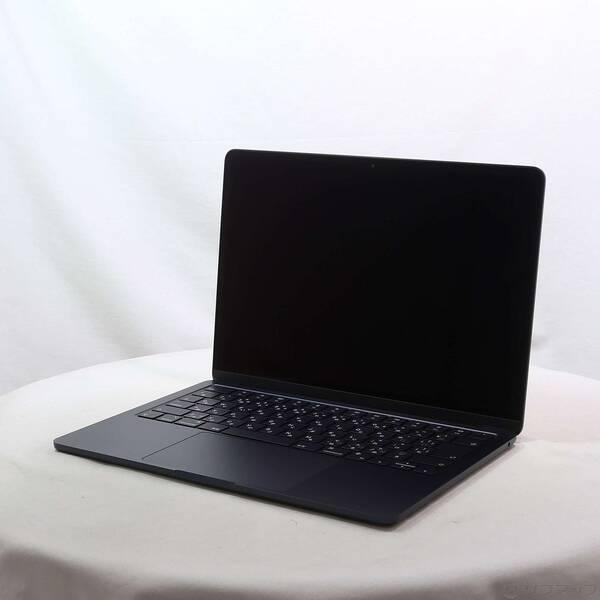 〔中古〕Apple(アップル) MacBook Air 13.6-inch Late-2024 MC8K4J／A Apple M3 8コアCPU_10コアGPU 16GB SSD256GB ミッドナイト 〔15.7 Sequoia〕〔258-ud〕 | 