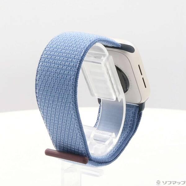 〔中古〕Apple(アップル) Apple Watch SE 第2世代 GPS 40mm スターライトアルミニウムケース ウインターブルースポーツループ〔262-ud〕 |  | 02