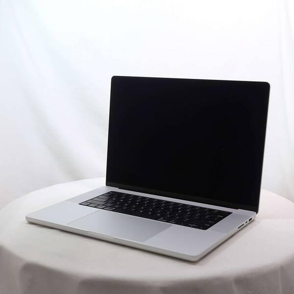 〔中古〕Apple(アップル) MacBook Pro 16.2-inch Late-2021 MK1H3J／A Apple M1 Max 10コアCPU_32コアGPU 32GB SSD1TB シルバー 〔15.3 Sequoia〕〔258-ud〕 | 