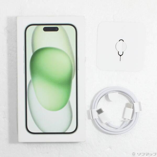 〔中古〕Apple(アップル) iPhone15 256GB グリーン MTMT3J／A SIMフリー〔349-ud〕 |  | 04