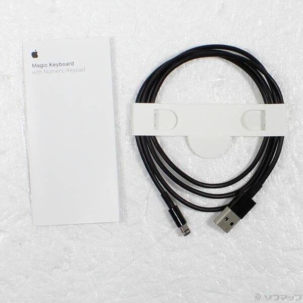 〔中古〕Apple(アップル) Magic Keyboard(テンキー付)英語(UK) スペースグレイ〔348-ud〕 |  | 04