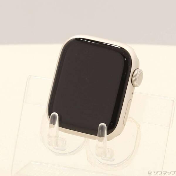 〔中古〕Apple(アップル) Apple Watch Series 7 GPS 41mm スターライトアルミニウムケース バンド無し〔262-ud〕 | 