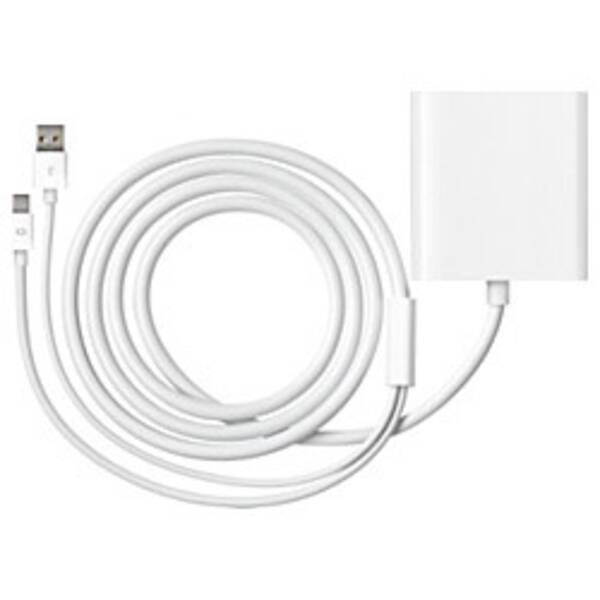 〔中古〕Apple(アップル) Apple MINI DISPLAYPORT-Dual-Link DVI アダプタ (MB571Z／A)〔258-ud〕 | 