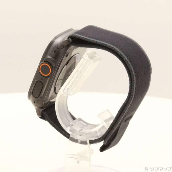 〔中古〕Apple(アップル) Apple Watch Ultra 2 GPS + Cellular 49mm ブラックチタニウムケース ブラックトレイルループ〔198-ud〕 |  | 01
