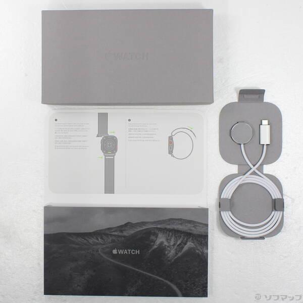 〔中古〕Apple(アップル) Apple Watch Ultra 2 GPS + Cellular 49mm ブラックチタニウムケース ブラックトレイルループ〔198-ud〕 |  | 04