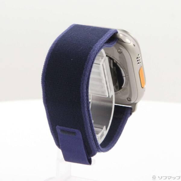 〔中古〕Apple(アップル) Apple Watch Ultra 2 GPS + Cellular 49mm ナチュラルチタニウムケース ブルートレイルループ〔349-ud〕 |  | 02
