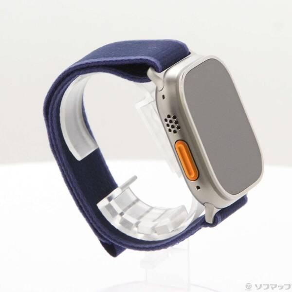 〔中古〕Apple(アップル) Apple Watch Ultra 2 GPS + Cellular 49mm ナチュラルチタニウムケース ブルートレイルループ〔349-ud〕 |  | 03