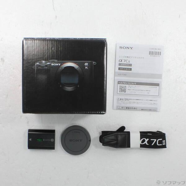 中古〕SONY(ソニー) α7C II ボディ ブラック ILCE-7CM2〔262-ud