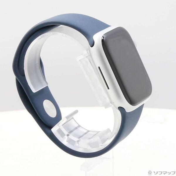 〔中古〕Apple(アップル) Apple Watch Series 9 GPS 41mm シルバーアルミニウムケース ストームブルースポーツバンド〔262-ud〕 |  | 03