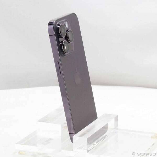 〔中古〕Apple(アップル) iPhone14 Pro 128GB ディープパープル MQ0F3J／A SIMフリー〔198-ud〕 |  | 03