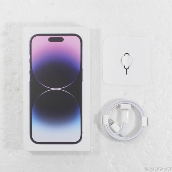 〔中古〕Apple(アップル) iPhone14 Pro 128GB ディープパープル MQ0F3J／A SIMフリー〔198-ud〕 |  | 04
