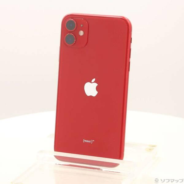 〔中古〕Apple(アップル) iPhone11 128GB プロダクトレッド MWM32J／A SIMフリー〔377-ud〕 | 