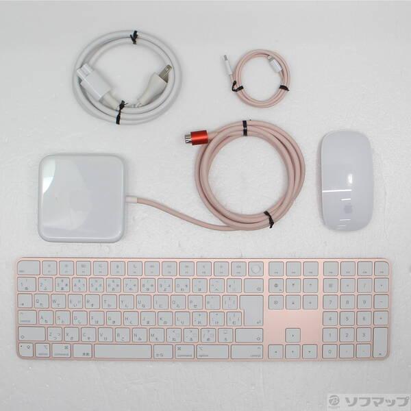 〔中古〕Apple(アップル) iMac 24-inch Mid-2021 MGPM3J／A Apple M1 8コアCPU_8コアGPU 8GB SSD256GB ピンク 〔15.7 Sequoia〕〔344-ud〕 |  | 04