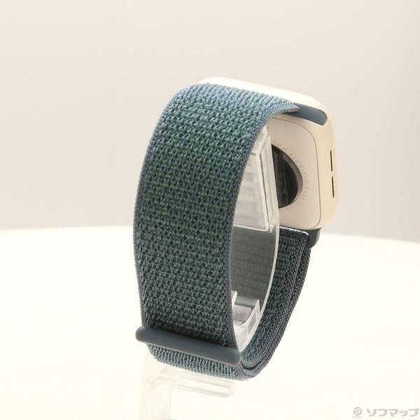 〔中古〕Apple(アップル) Apple Watch SE 第2世代 GPS 40mm スターライトアルミニウムケース レイクグリーンスポーツループ〔348-ud〕 |  | 02