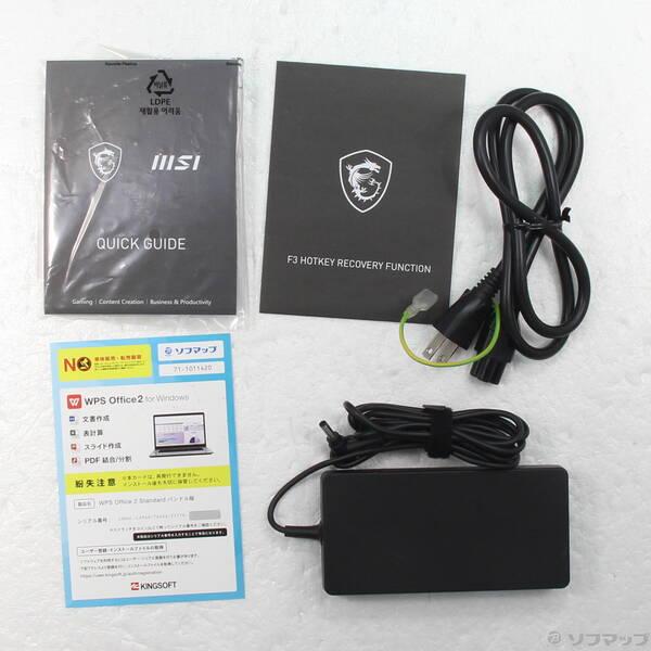 〔中古〕MSI(エムエスアイ) GF63 GF63-11UD-1258JP ブラック〔377-ud〕 |  | 04