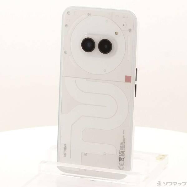 〔中古〕Nothing Nothing Phone (2a) 128GB ミルク A10400066 SIMフリー〔269-ud〕 | 