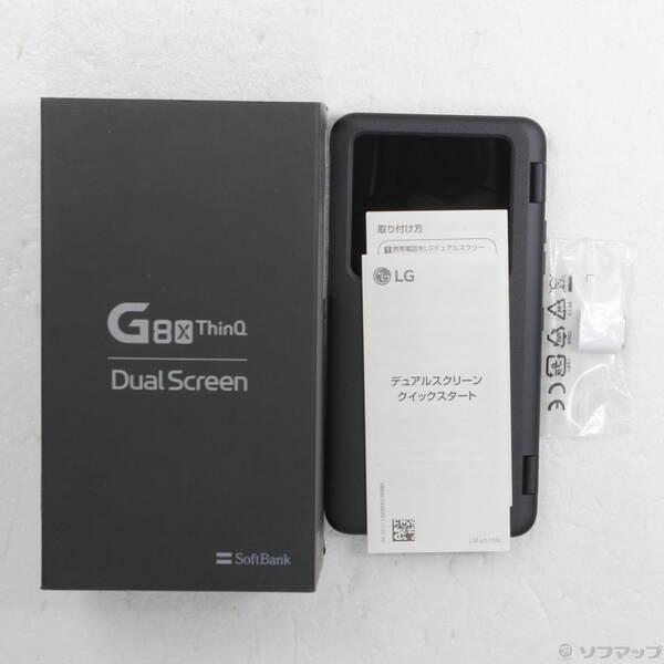 中古〕LG(エルジー) LG G8X ThinQ 64GB オーロラブラック 901LG
