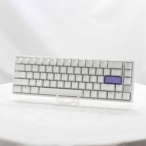 〔中古〕Ducky Channel 〔展示品〕 One 2 SF RGB Cherry Speed 銀軸(英語配列) dk-one2-rgb-sf-pw-silver ピュア ホワイト〔377-ud〕 | 