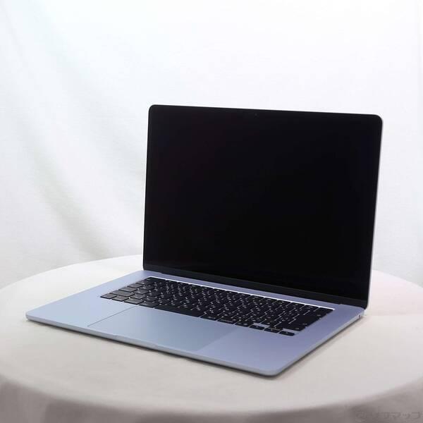 〔中古〕Apple(アップル) MacBook Air 15.3-inch Early-2025 MC7C4J／A Apple M4 10コアCPU_10コアGPU 16GB SSD1TB スカイブルー 〔15.7 Sequoia〕〔258-ud〕 | 