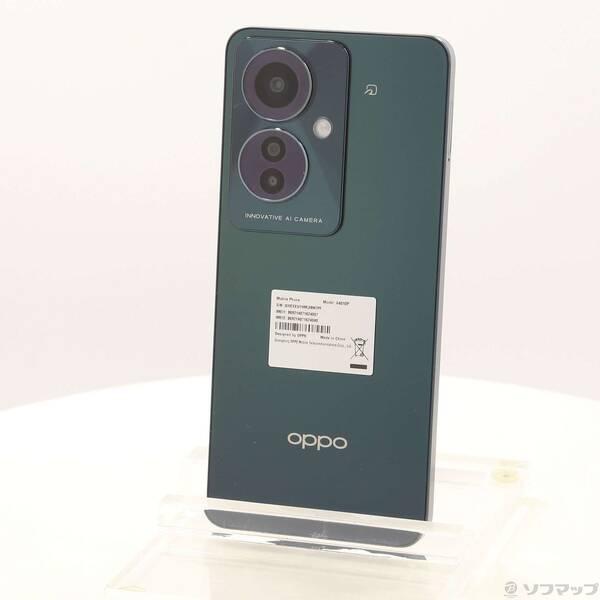 〔中古〕OPPO(オッポ) OPPO Reno11 A 128GB ダークグリーン YMOPRENO11A Y!mobile SIMフリー〔198-ud〕 | 