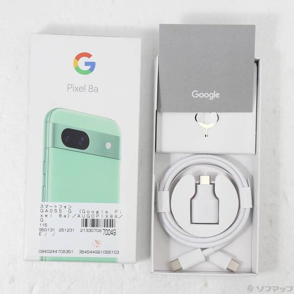 中古〕GOOGLE(グーグル) Google Pixel 8a 128GB アロエ G576D au SIM