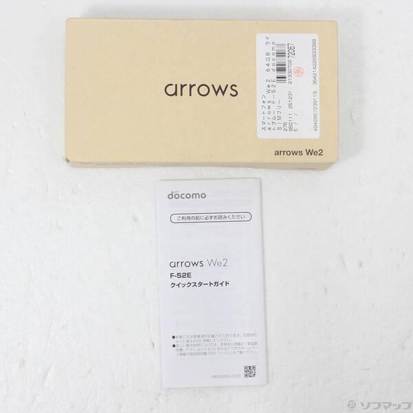 〔中古〕FCNT arrows We2 64GB ライトブルー F-52E docomo SIMフリー〔295-ud〕 |  | 04