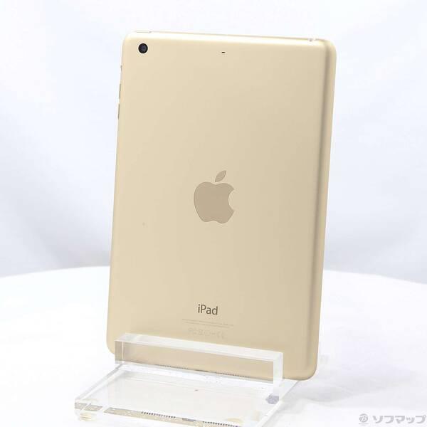 〔中古〕Apple(アップル) iPad mini 3 16GB ゴールド MGYE2J／A Wi-Fi〔305-ud〕 | 