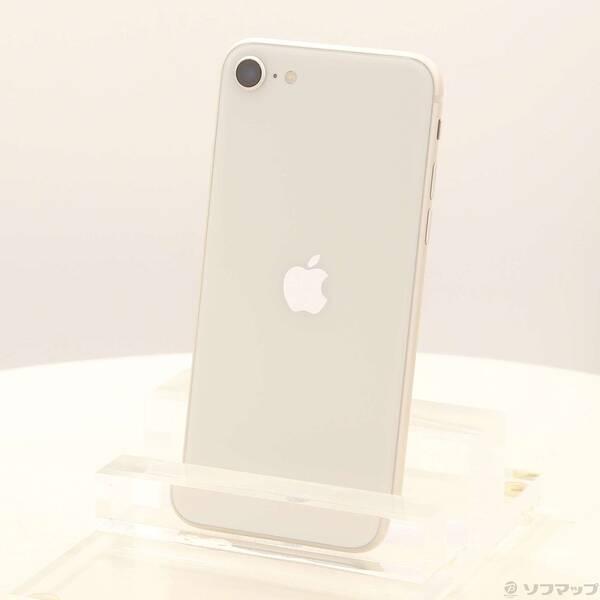 〔中古〕Apple(アップル) iPhone SE 第3世代 128GB スターライト MMYG3J／A SIMフリー 〔ネットワーク利用制限▲〕〔276-ud〕 | 