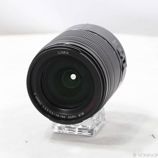 〔中古〕Panasonic(パナソニック) LUMIX G VARIO 14-140mm／F3.5-5.6 II ASPH.／POWER O.I.S. H-FSA14140〔262-ud〕 | 