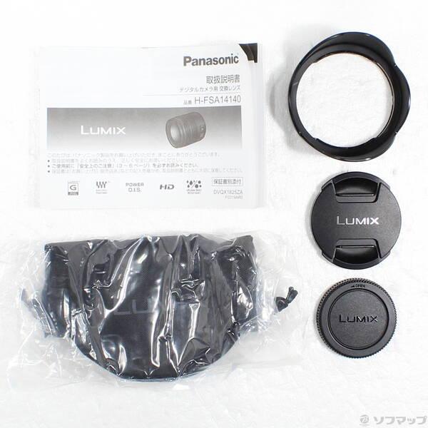 〔中古〕Panasonic(パナソニック) LUMIX G VARIO 14-140mm／F3.5-5.6 II ASPH.／POWER O.I.S. H-FSA14140〔262-ud〕 |  | 04