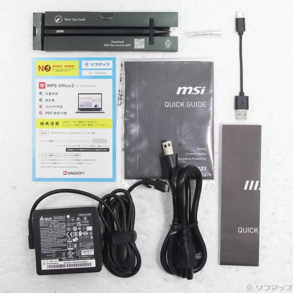 〔中古〕MSI(エムエスアイ) Summit A16 AI+A3HM Copilot+ PC Summit-16-AI+A3HMTG-6203JP インクブラック〔269-ud〕 |  | 04