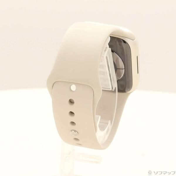 〔中古〕Apple(アップル) Apple Watch Series 7 GPS 41mm スターライトアルミニウムケース スターライトスポーツバンド〔198-ud〕 |  | 02
