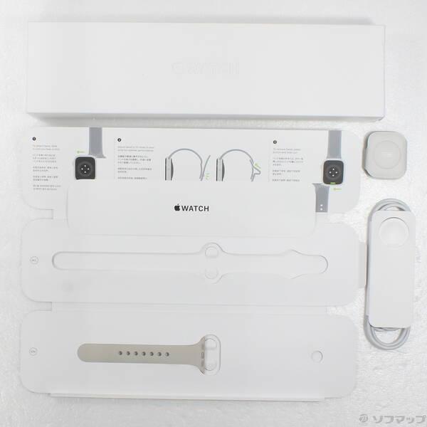 〔中古〕Apple(アップル) Apple Watch Series 7 GPS 41mm スターライトアルミニウムケース スターライトスポーツバンド〔198-ud〕 |  | 04