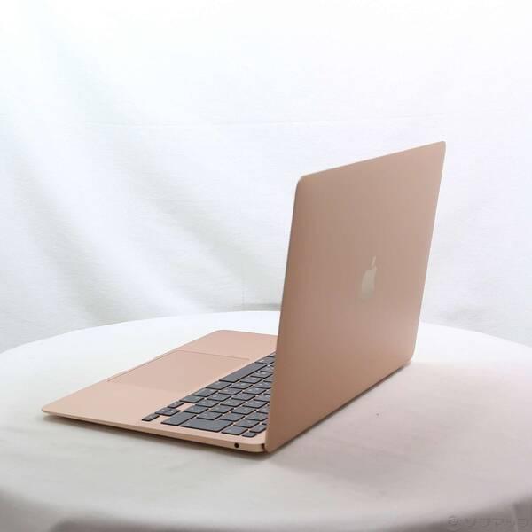 〔中古〕Apple(アップル) MacBook Air 13.3-inch Late-2020 MGND3J／A Apple M1 8コアCPU_7コアGPU 8GB SSD256GB ゴールド 〔15.3 Sequoia〕〔377-ud〕 |  | 01