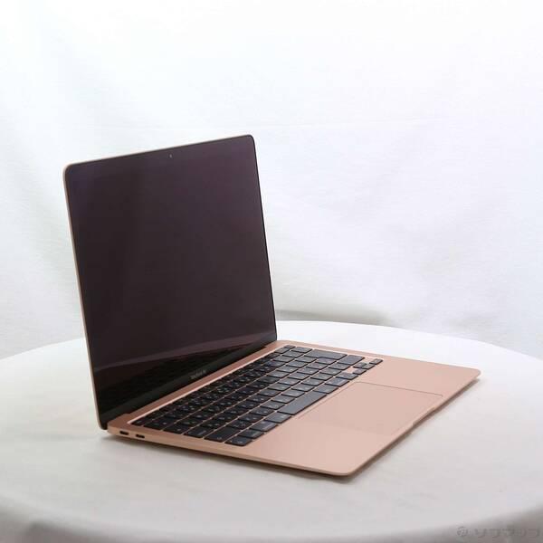 〔中古〕Apple(アップル) MacBook Air 13.3-inch Late-2020 MGND3J／A Apple M1 8コアCPU_7コアGPU 8GB SSD256GB ゴールド 〔15.3 Sequoia〕〔377-ud〕 |  | 03