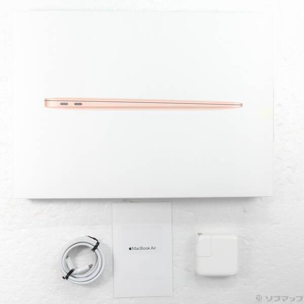 〔中古〕Apple(アップル) MacBook Air 13.3-inch Late-2020 MGND3J／A Apple M1 8コアCPU_7コアGPU 8GB SSD256GB ゴールド 〔15.3 Sequoia〕〔377-ud〕 |  | 04
