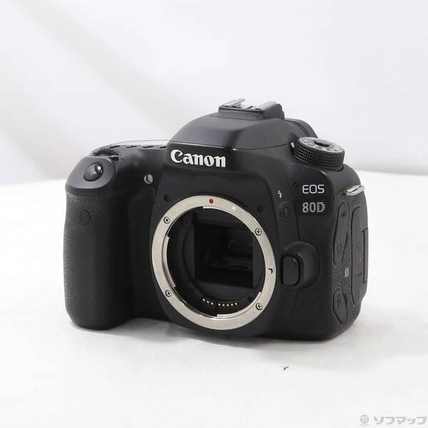 〔中古〕Canon(キヤノン) EOS 80D ボディ ブラック〔297-ud〕 | 