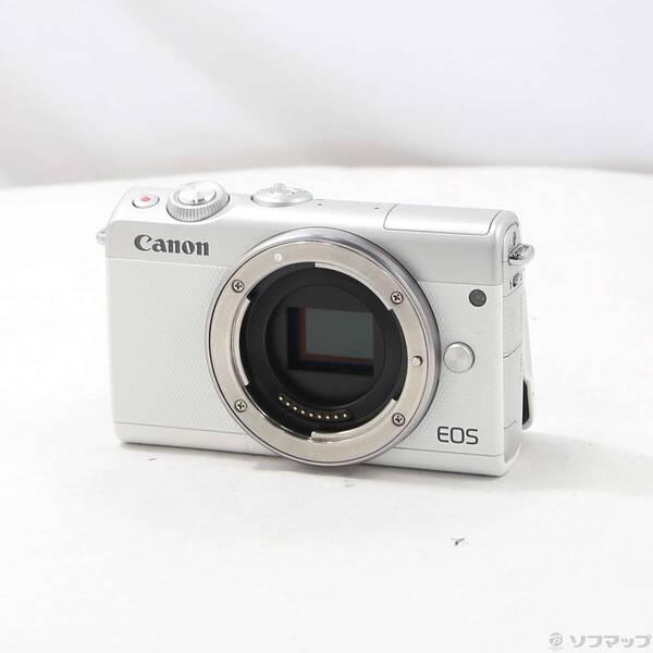 〔中古〕Canon(キヤノン) ミラーレス一眼カメラ EOS M100 ボディ ホワイト〔371-ud〕 | 