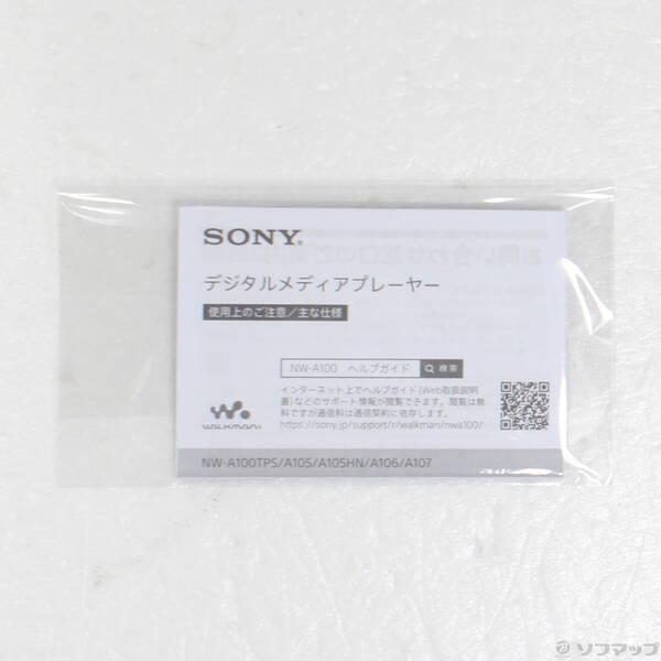 〔中古〕SONY(ソニー) WALKMAN A100シリーズ メモリ32GB+microSD ブルー NW-A106〔198-ud〕 |  | 04