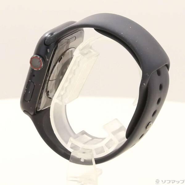 〔中古〕Apple(アップル) Apple Watch Series 7 GPS + Cellular 45mm ミッドナイトアルミニウムケース ミッドナイトスポーツバンド〔198-ud〕 |  | 01