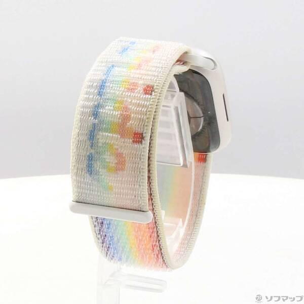〔中古〕Apple(アップル) Apple Watch Series 7 GPS 41mm スターライトアルミニウムケース プライドエディションスポーツループ〔276-ud〕 |  | 02