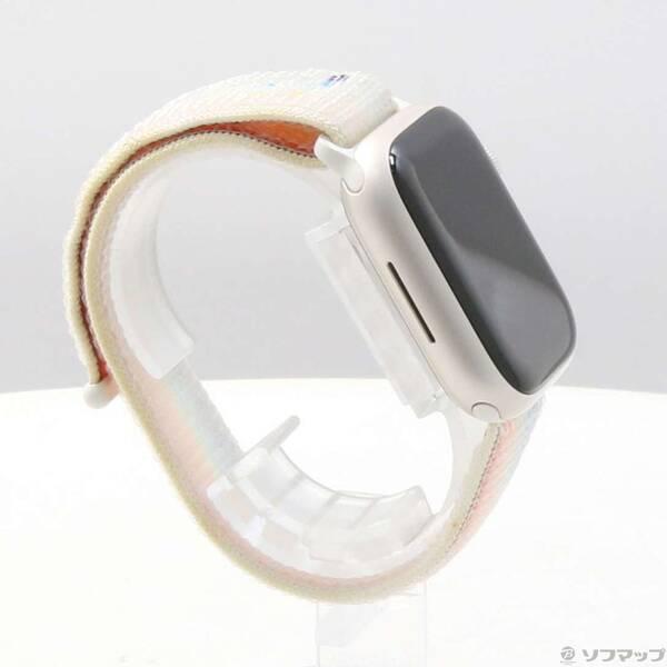 〔中古〕Apple(アップル) Apple Watch Series 7 GPS 41mm スターライトアルミニウムケース プライドエディションスポーツループ〔276-ud〕 |  | 03