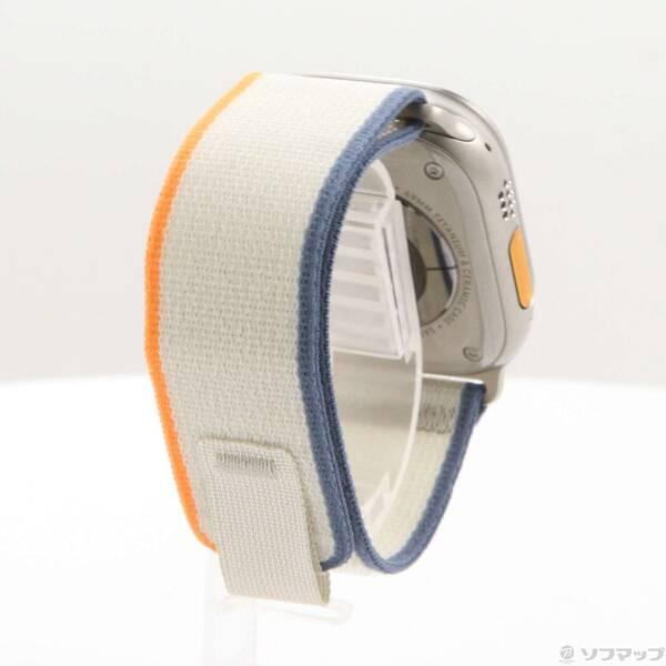 〔中古〕Apple(アップル) Apple Watch Ultra 2 GPS + Cellular 49mm チタニウムケース オレンジ／ベージュトレイルループ〔349-ud〕 |  | 02