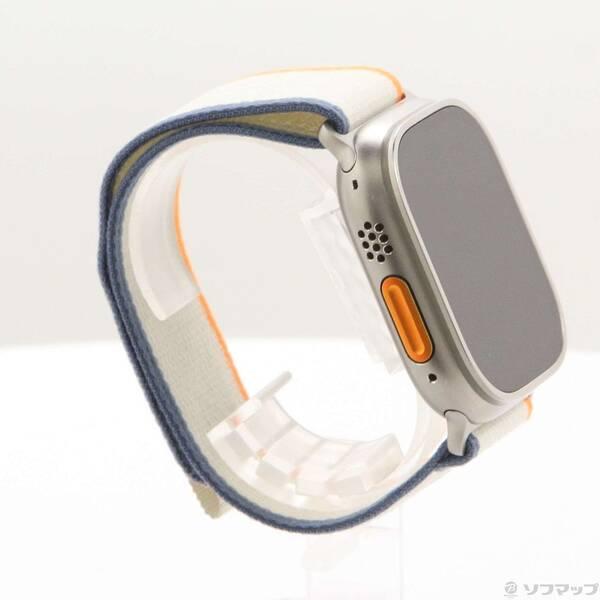 〔中古〕Apple(アップル) Apple Watch Ultra 2 GPS + Cellular 49mm チタニウムケース オレンジ／ベージュトレイルループ〔349-ud〕 |  | 03