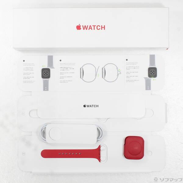〔中古〕Apple(アップル) Apple Watch Series 7 GPS 45mm (PRODUCT)REDアルミニウムケース (PRODUCT)REDスポーツバンド〔344-ud〕 |  | 04