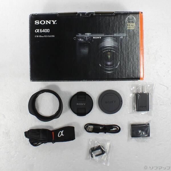 〔中古〕SONY(ソニー) α6400 ILCE-6400M 高倍率ズームレンズキット ブラック〔269-ud〕 |  | 05