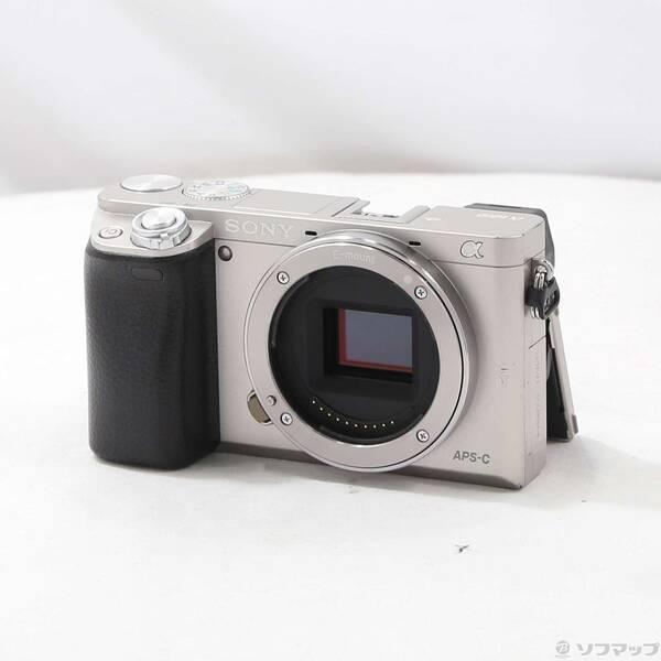 〔中古〕SONY(ソニー) α6000 ボディ シルバー ILCE-6000〔368-ud〕 | 