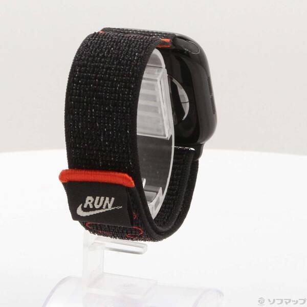 〔中古〕Apple(アップル) Apple Watch Series 11 GPS + Cellular 46mm ジェットブラックアルミニウムケース ミッドナイトブラックNikeスポーツループ〔262-ud〕 |  | 02